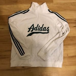 Adidas quarter zip pull over